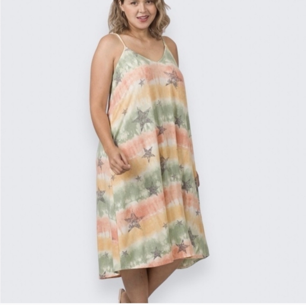 Star Comfy Plus Size dress